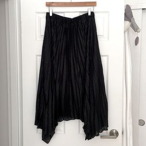 The Kooples Pleated Maxi Skirt